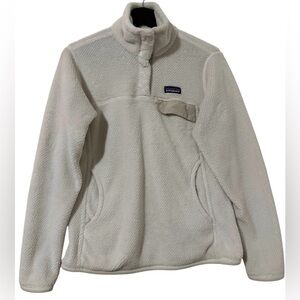 Patagonia Off-White Fleece Jacket
